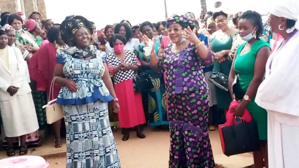 PC Ntanghem, Bamenda: Parishioners rejoice as Minister Mbah Acha pays surprised visit