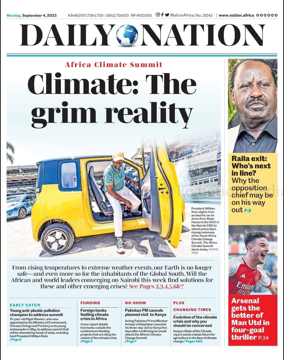 Climate change: Africa is on the frontlines, and now also on the front pages