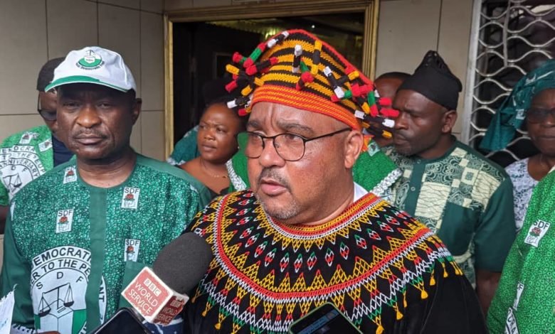 At first official visit: SDF Chairman uses CPDM shortcomings to woo Bamenda population