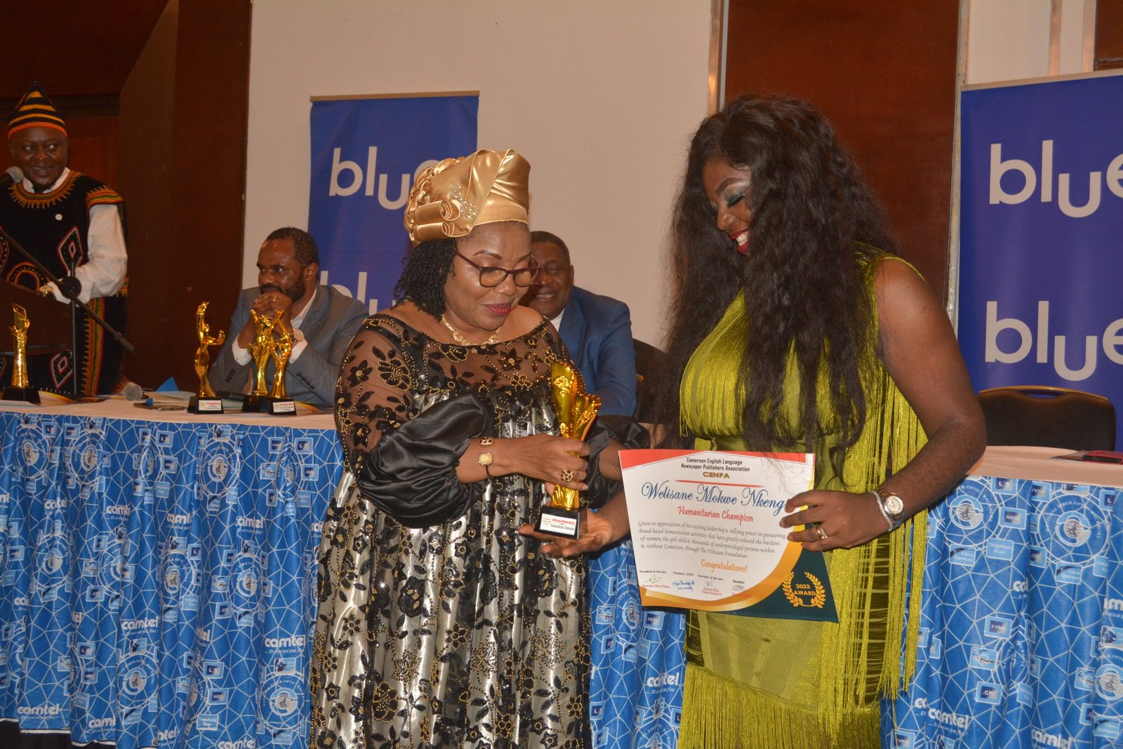 Umpteenth recognition: Welisane Mokwe Nkeng bags Humanitarian Champion Award