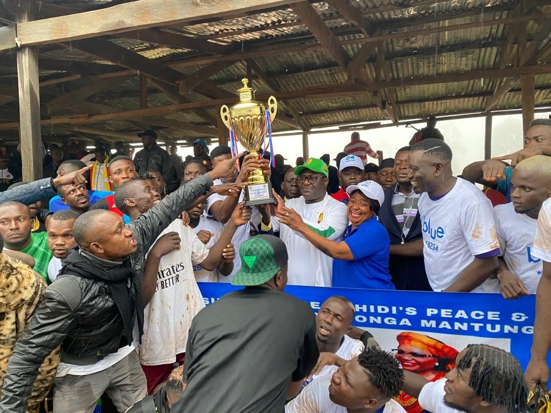 Handing over of trophy