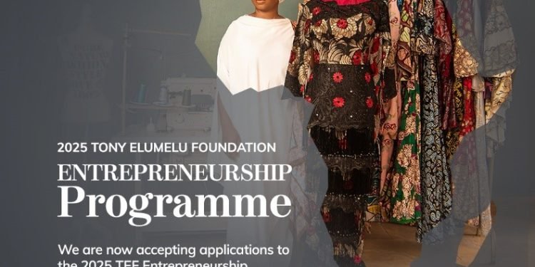Applications open for 2025 Tony Elumelu Foundation entrepreneurship programmes
