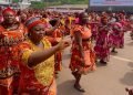 2025 Women’s Day in Y’de: North West women charm spectators in spectacular parade